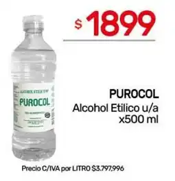 Nini Mayorista Purocol alcohol etilico u/a oferta