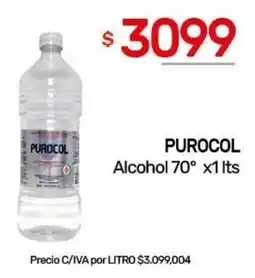 Nini Mayorista Purocol alcohol 70° oferta