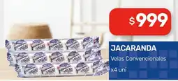 Nini Mayorista Jacaranda velas convencionales oferta