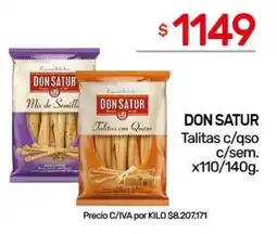 Nini Mayorista Don satur talitas c/qso c/sem. oferta