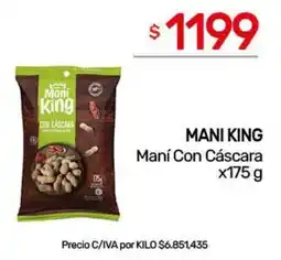 Nini Mayorista Mani king maní con cáscara oferta