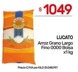 Nini Mayorista Lucato arroz grano largo fino 0000 oferta