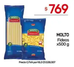 Nini Mayorista Molto fideos oferta