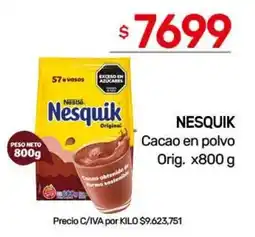 Nini Mayorista Nesquik cacao en polvo oferta