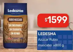 Nini Mayorista Ledesma azúcar rubio mascabo oferta