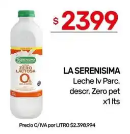 Nini Mayorista La serenisima leche iv parc. oferta