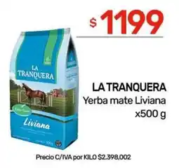 Nini Mayorista La tranquera yerba mate liviana oferta
