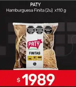 Nini Mayorista Paty hamburguesa finita oferta