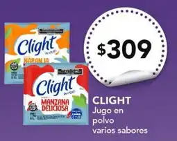 Nini Mayorista Clight jugo en polvo varios sabores oferta