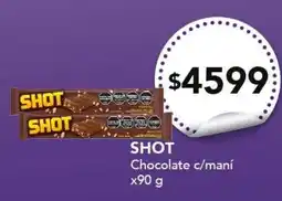 Nini Mayorista Shot chocolate c/maní oferta