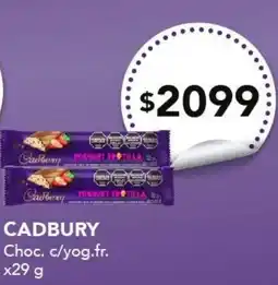 Nini Mayorista Cadbury yoghurt frutilla oferta