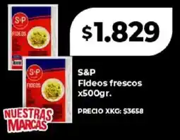 Supermayorista Vital S&P fideos frescos oferta