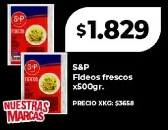 S&P fideos frescos