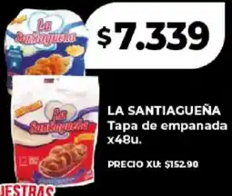 Supermayorista Vital La santiagueña tapa de empanada oferta