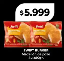 Supermayorista Vital Swift medallones de pollo oferta