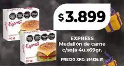 Supermayorista Vital Express medallón de carne oferta
