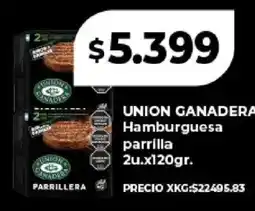 Supermayorista Vital Union ganadera hamburguesa parrilla oferta