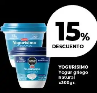 Yogurisimo yogur griego natural