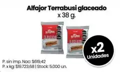 Changomas Terrabusi alfajor glaceado oferta