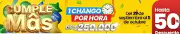 Changomas 1 chango por hora oferta