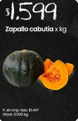 Changomas Zapallo cabutia oferta