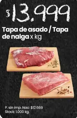 Changomas Tapa de asado / Tapa de nalga oferta