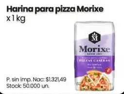 Changomas Morixe harina para pizza oferta