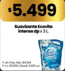 Changomas Ecovita suavizante intense dp oferta
