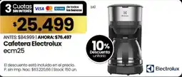 Changomas Electrolux cafetera oferta