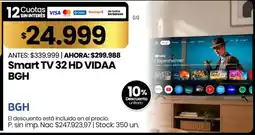 Changomas Bgh smart tv 32 hd vidaa oferta