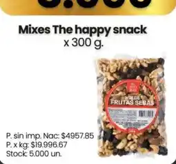 Changomas Mixes The happy snack oferta