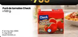 Changomas Check puré de tomates oferta