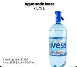 Changomas Ivess agua soda oferta