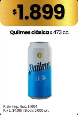 Changomas Quilmes clásica oferta