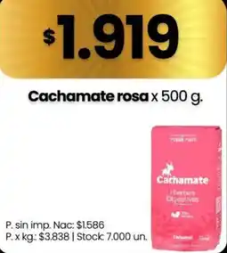Changomas Cachamate rosa oferta