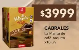 Nini Mayorista Cabrales café saquito oferta