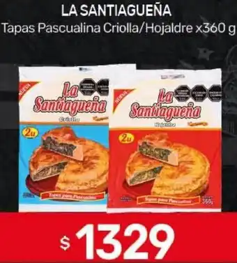 La santiagueña tapas pascualina criolla/hojaldre