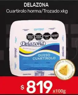 Nini Mayorista Delazona cuartirolo horma/trozado oferta