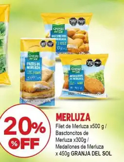 Nini Mayorista Granja del sol merluza oferta