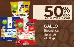 Nini Mayorista Gallo bizcochos de arroz oferta