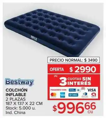 Carrefour Bestway Colchón Inflable oferta