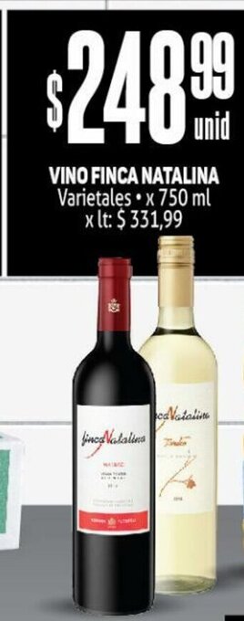 Makro Vino Finca Natalina Varietales x 750 ml oferta