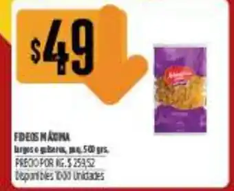 Supermercados Vea Fideos x 500 grs oferta