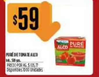 Supermercados Vea Alco Pure De Tomate oferta