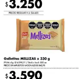 Disco Mellizas galletitas oferta