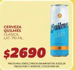Supermercados Vea Quilmes cerveza clásica oferta