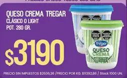 Supermercados Vea Tregar queso crema clásico o light oferta