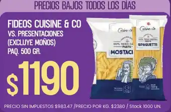 Fideos cuisine & co