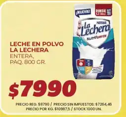 Supermercados Vea La lechera leche en polvo entera oferta