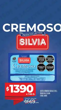 Supermercados DIA Silvia queso cremoso oferta